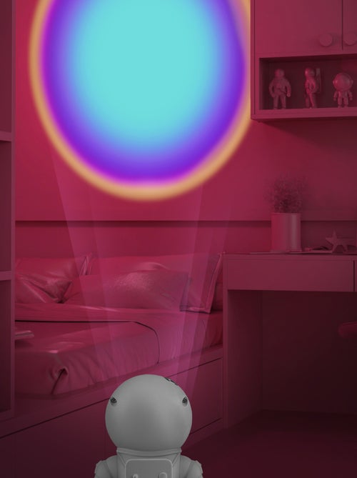 Veilleuse Effet Arc-en-Ciel Astrolight - Lampe LED Nomade à Rotation 180° - Ambiance Relaxante - MOB - Kiabi
