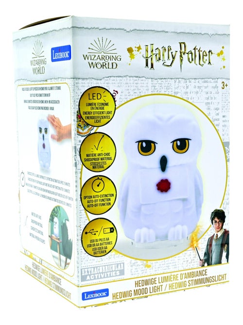 Veilleuse en 3D avec diffusion lumière en couleurs - Kiabi