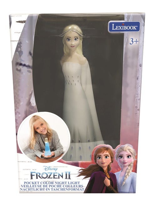Veilleuse boule à neige musicale Elsa la Reine des Neiges