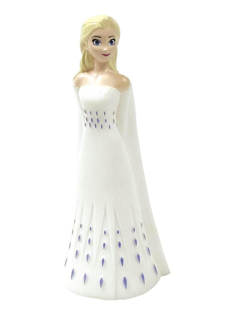 Veilleuse En 3d Avec Variation De Couleurs Design Elsa Reine Des Neiges Approx. 13cm Transparent - Kiabi