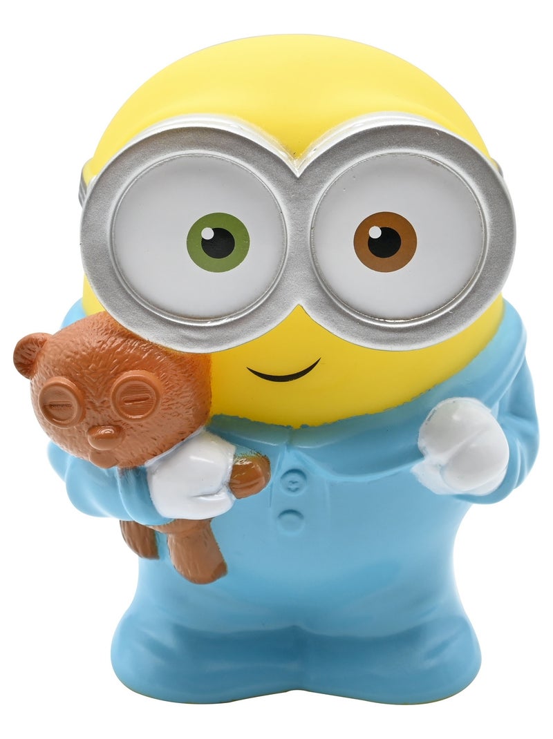 Veilleuse en 3D avec variation de couleurs design Minions Approx. 13cm Jaune - Kiabi