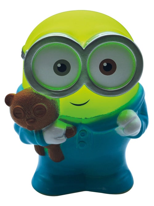 Veilleuse en 3D avec variation de couleurs design Minions Approx. 13cm - Kiabi