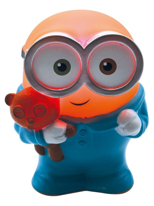 Veilleuse en 3D avec variation de couleurs design Minions Approx. 13cm - Kiabi