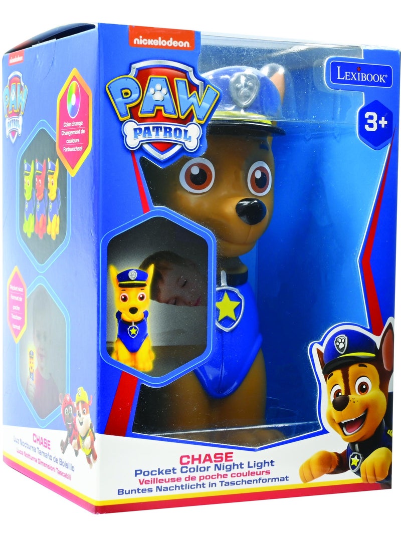 Veilleuse en 3D avec variation de couleurs Pat Patrouille Chase Bleu - Kiabi