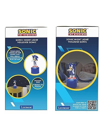 Veilleuse en 3D avec variation de couleurs Sonic