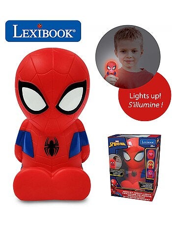 Veilleuse en 3D avec variation de couleurs Spider-Man