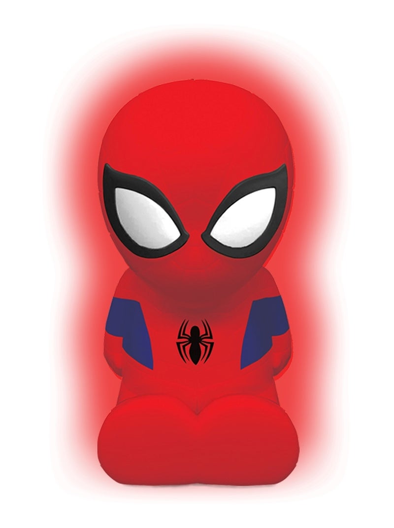 Veilleuse en 3D avec variation de couleurs Spider-Man Rouge - Kiabi