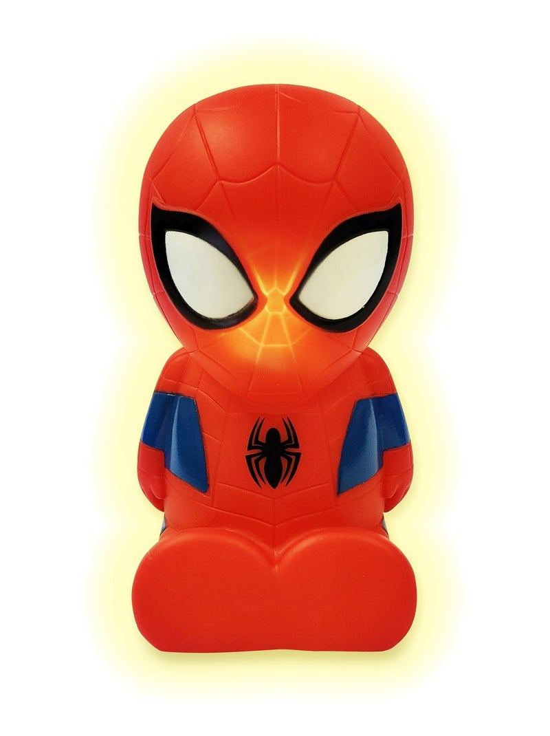 Veilleuse en 3D avec variation de couleurs Spider-Man Rouge - Kiabi