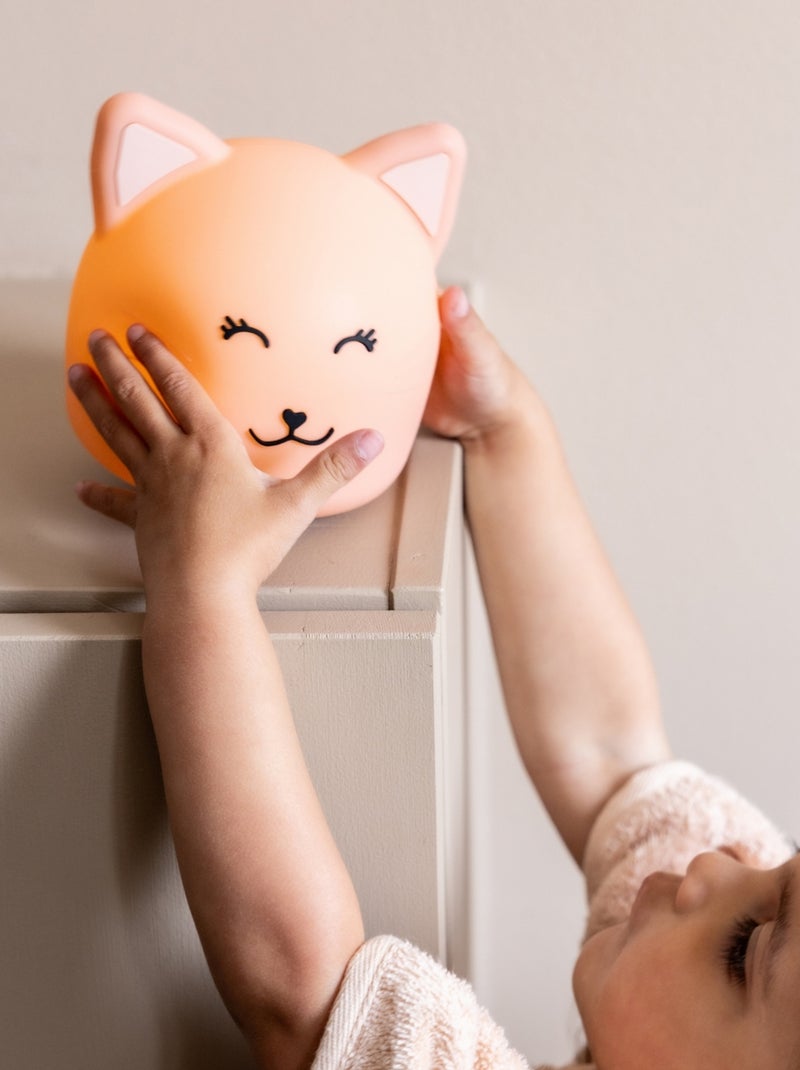 Veilleuse en silicone Rose - Kiabi