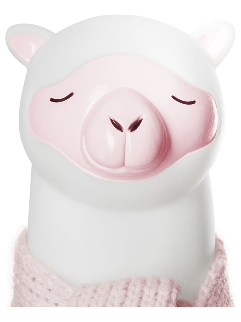 Veilleuse enfant design Lama Dream Blanc - Kiabi