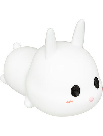 Veilleuse enfant en silicone forme lapin colee