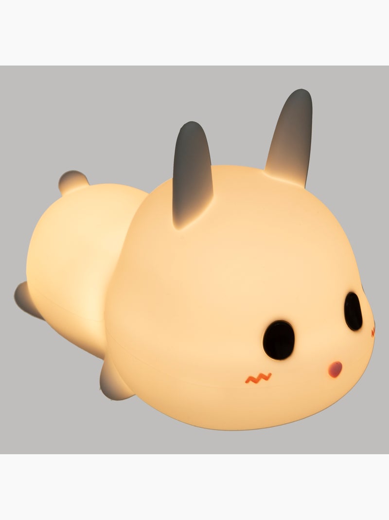 Veilleuse enfant en silicone forme lapin colee Blanc - Kiabi