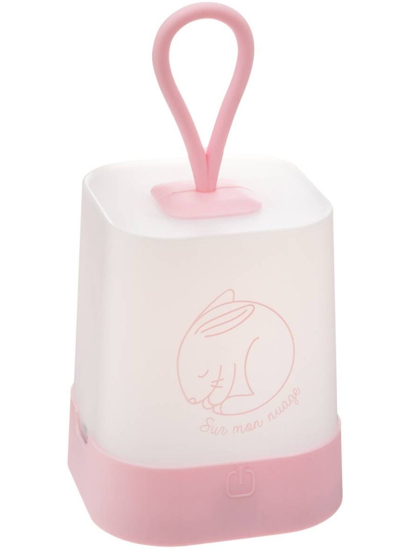 Veilleuse enfant nomade rechargeable usb leia Rose - Kiabi