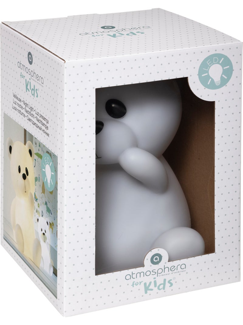 Veilleuse enfant OURSON Blanc - Kiabi