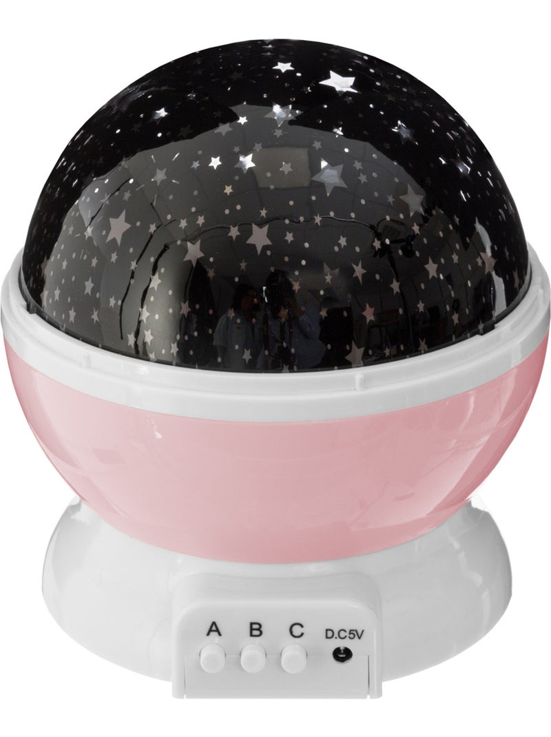 Veilleuse enfant PROJECTEUR Rose - Kiabi