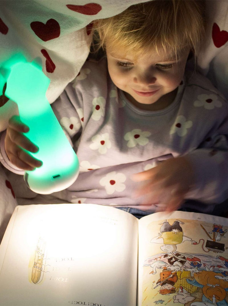 Veilleuse et lampe de poche en silicone Koön Blanc - Kiabi