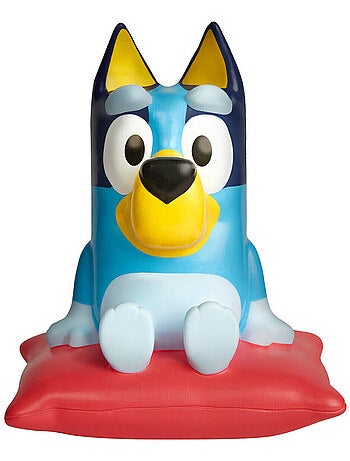 Veilleuse et lampe torche Bluey - Bluey assise sur un coussin - 12 cm