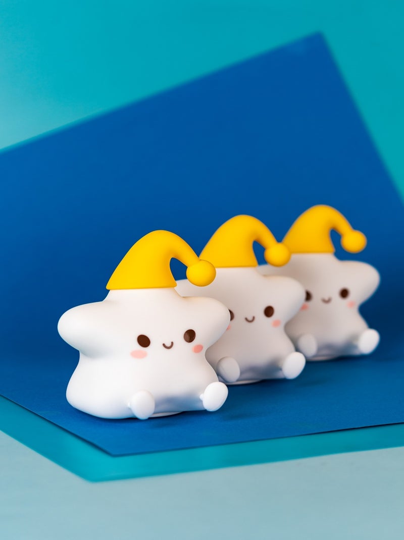 Veilleuse Etoile Joy avec télécommande Blanc - Kiabi