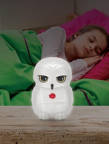 Veilleuse Hedwige en 3D avec variation de couleurs