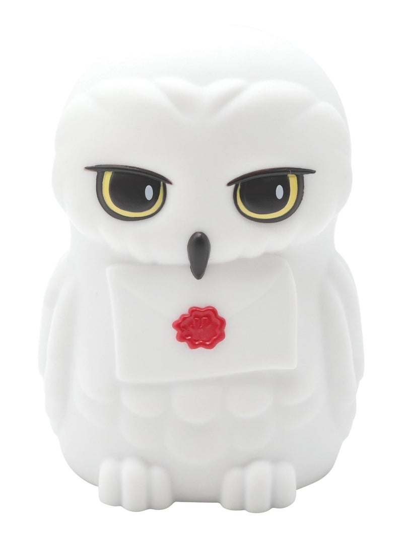 Veilleuse Hedwige en 3D avec variation de couleurs Blanc - Kiabi