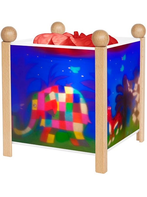 Veilleuse Lanterne Magique Elmer naturel - Kiabi