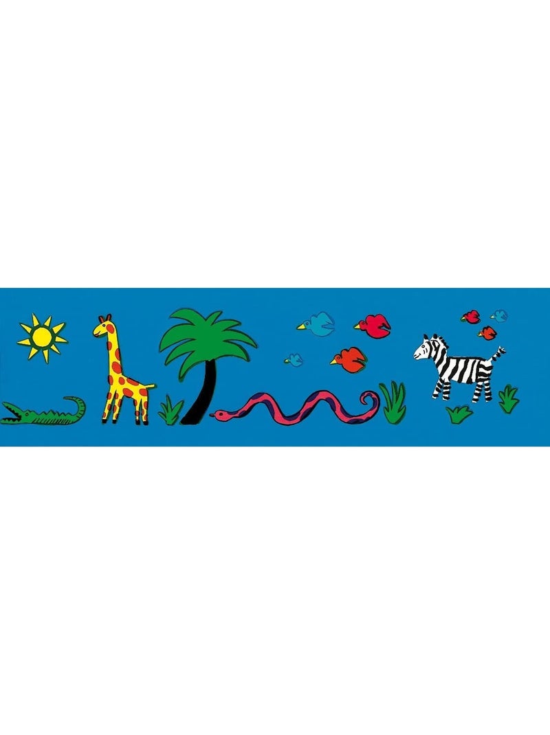 Veilleuse lanterne magique jungle naturel Bleu - Kiabi