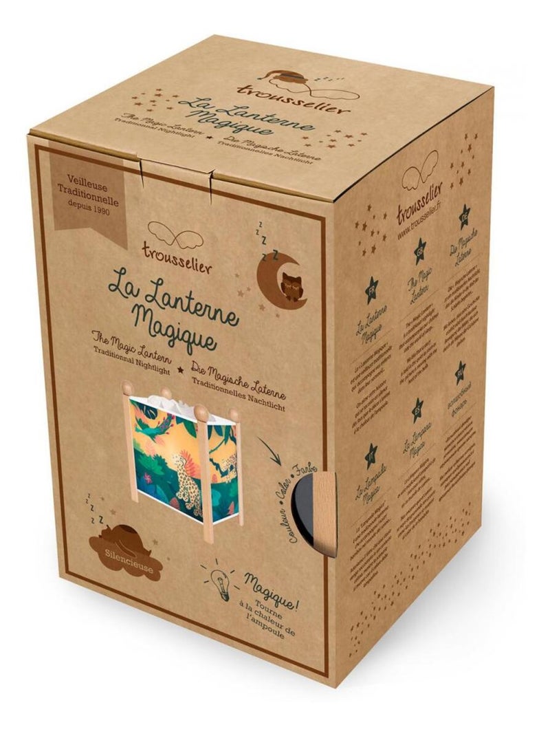 Veilleuse Lanterne Magique Savane naturel Jaune - Kiabi