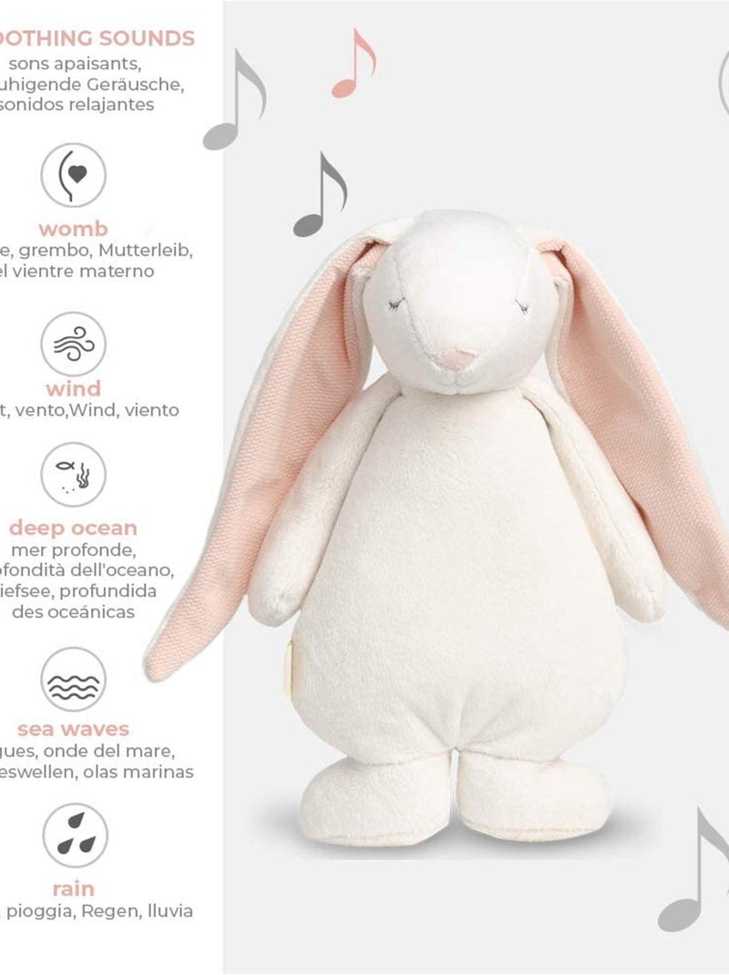 Veilleuse , lapin magique sons et lumières Moonie Blanc Rose - Kiabi