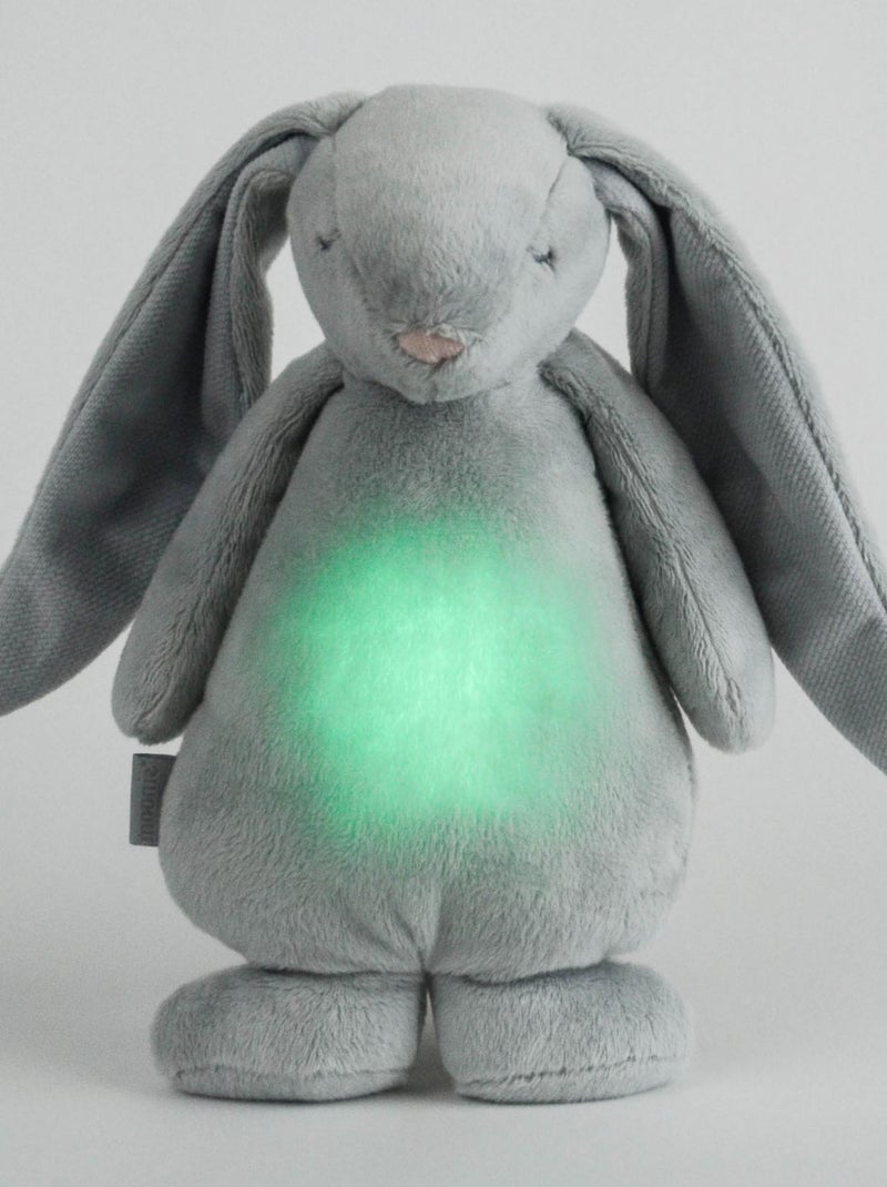 Veilleuse , lapin magique sons et lumières Moonie Gris - Kiabi