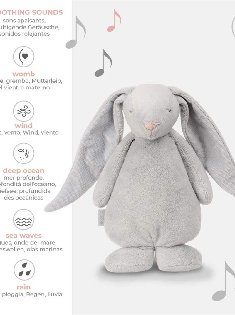 Veilleuse , lapin magique sons et lumières Moonie Gris - Kiabi