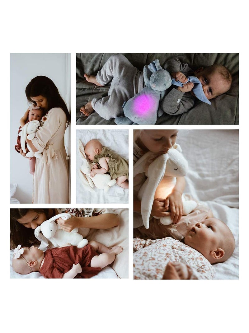 Veilleuse , lapin magique sons et lumières Moonie Gris - Kiabi