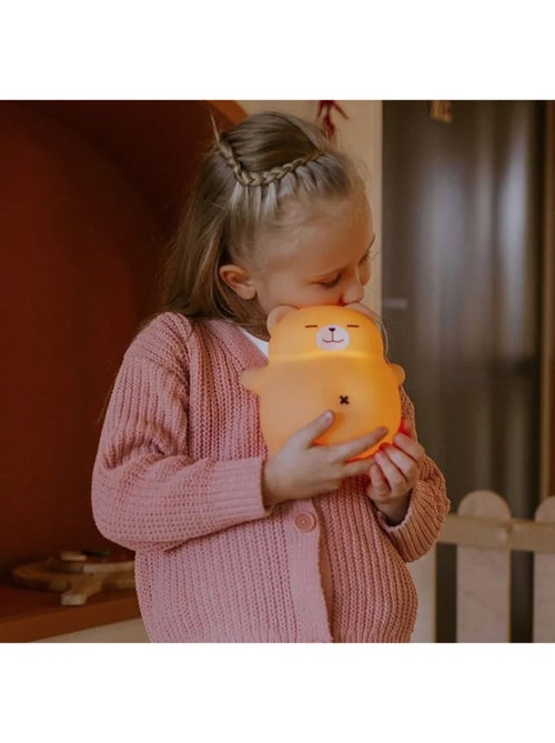 Veilleuse led - teddy l ours ronfleur - Kiabi