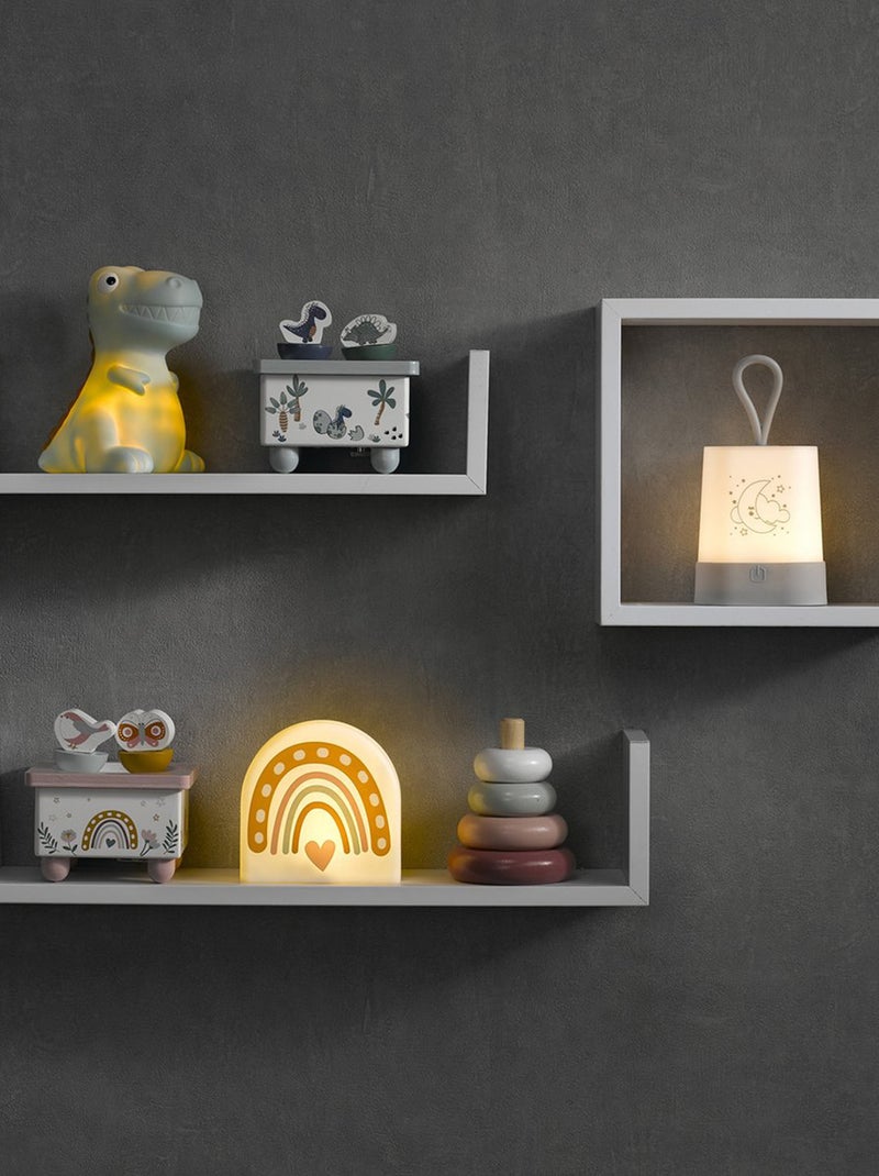 Veilleuse LED enfant arc-en-ciel Blanc - Kiabi