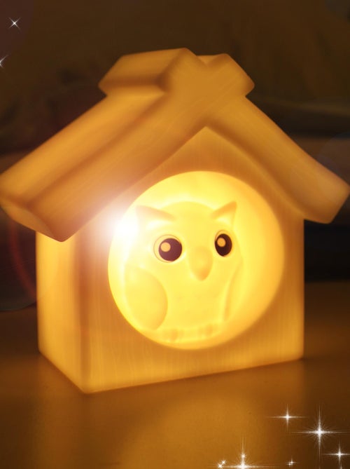 Veilleuse LED Enfant avec Télécommande|Hibou|Crazy Safety|EN IEC55015 - Kiabi