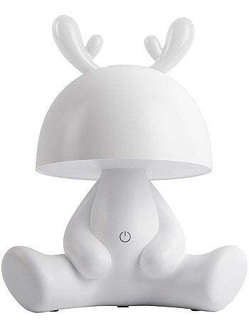 Veilleuse LED enfant rechargeable avec bois RENNE