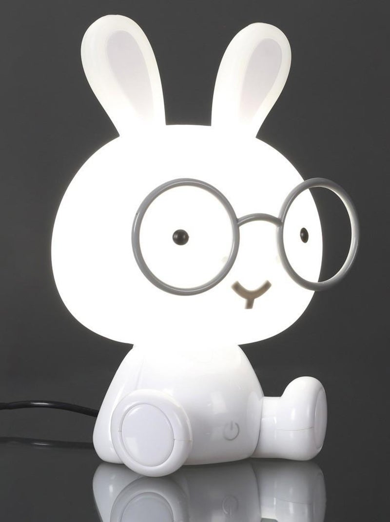 Veilleuse LED lapin Blanc - Kiabi
