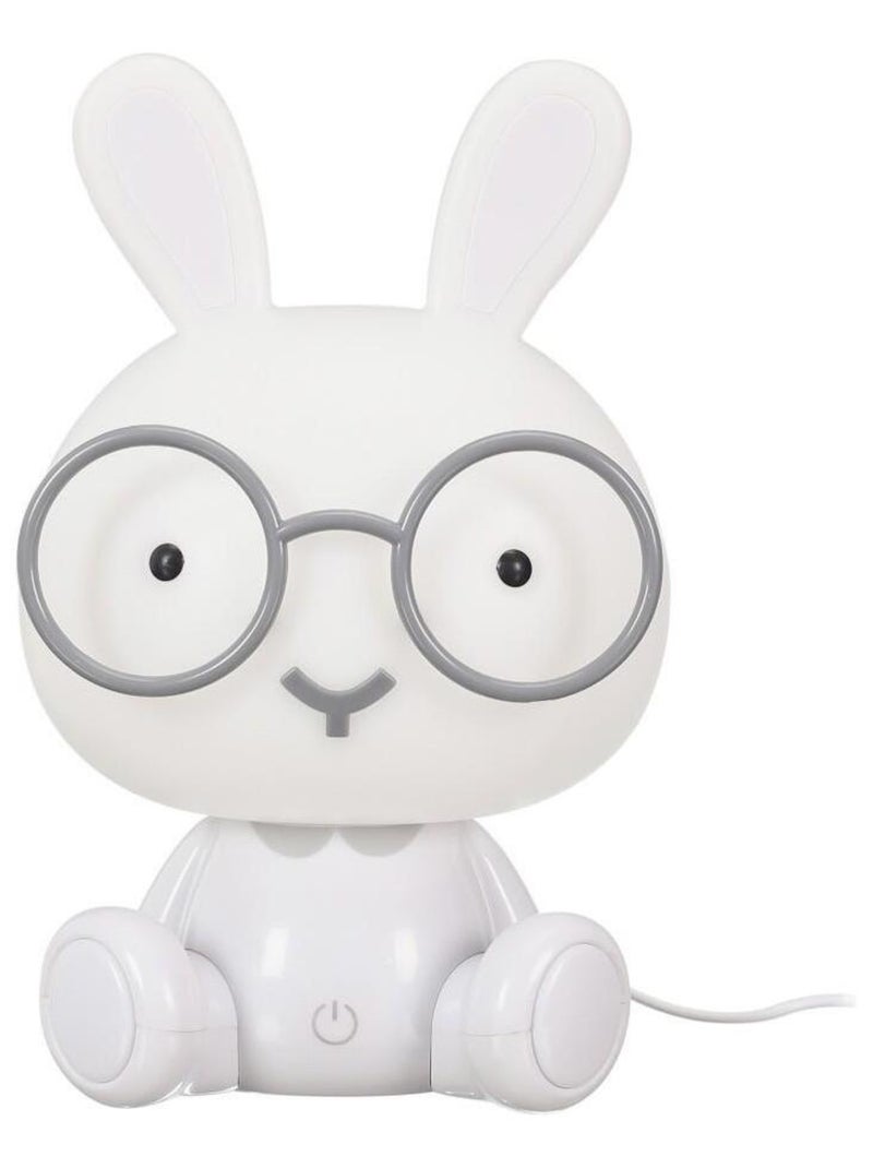 Veilleuse LED lapin Blanc - Kiabi