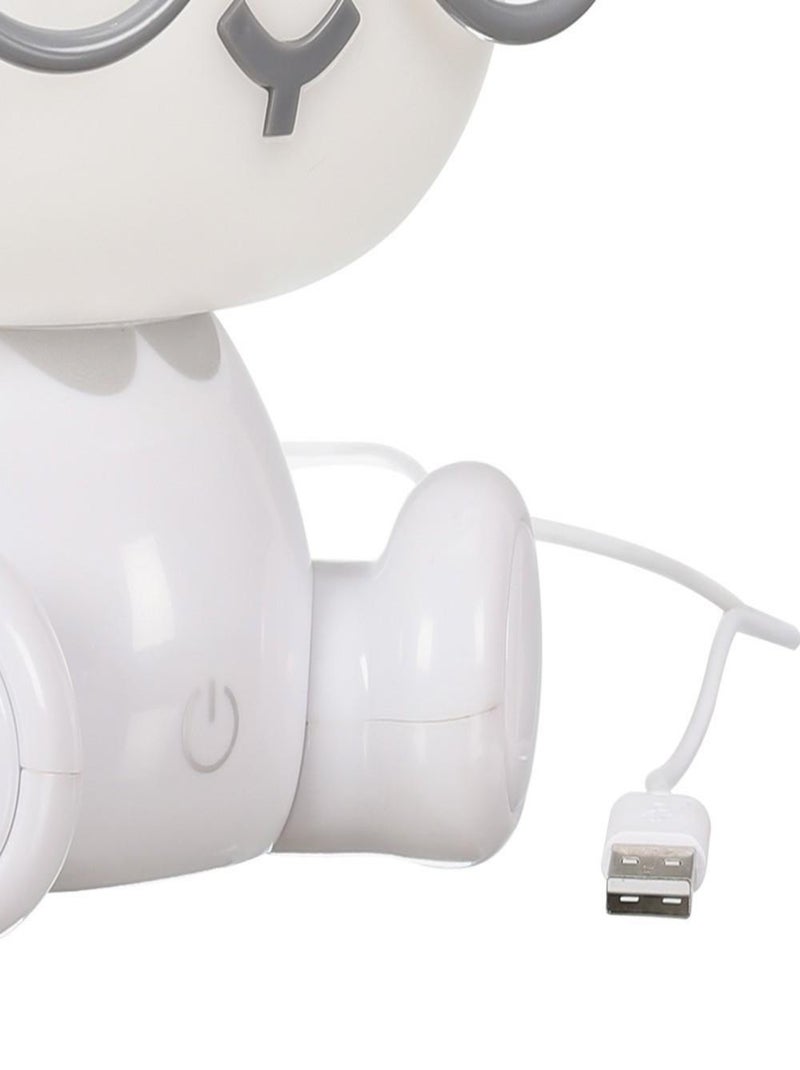 Veilleuse LED lapin Blanc - Kiabi