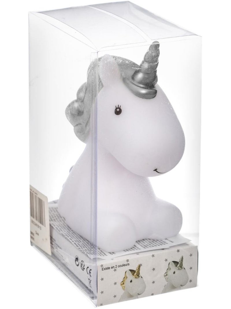 Veilleuse Licorne ALIZY Argent - Kiabi