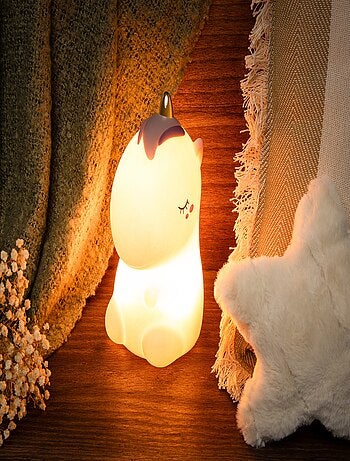 Veilleuse Licorne avec télécommande