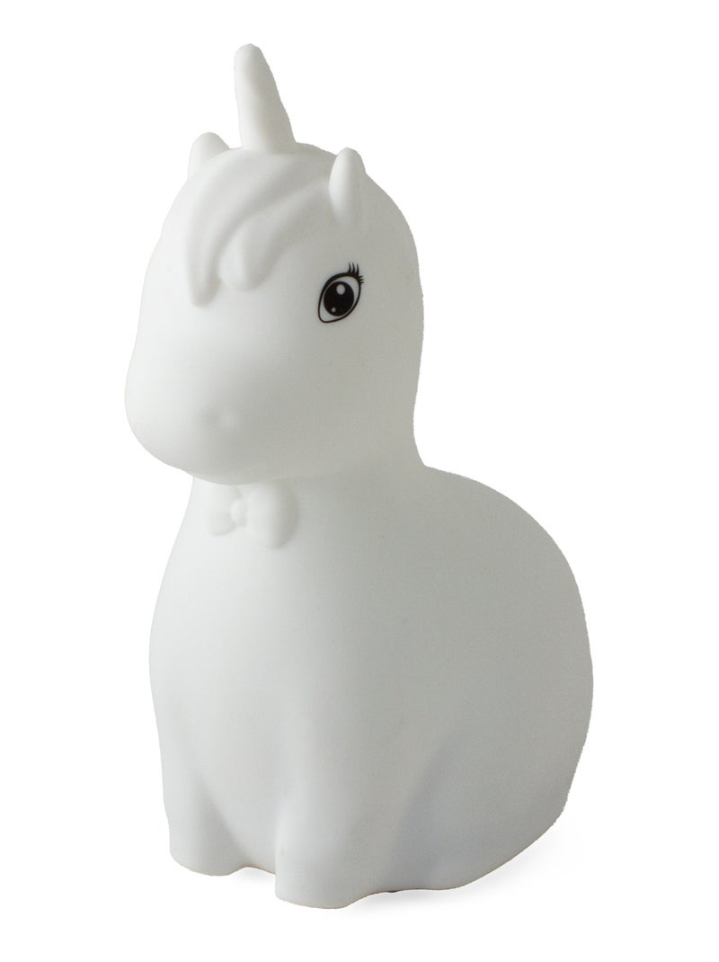 Veilleuse Licorne nœud papillon Blanc - Kiabi