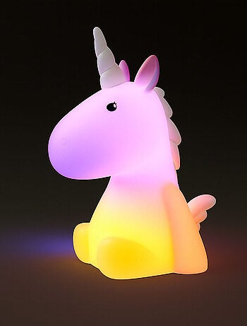 Veilleuse Lilly la licorne rose