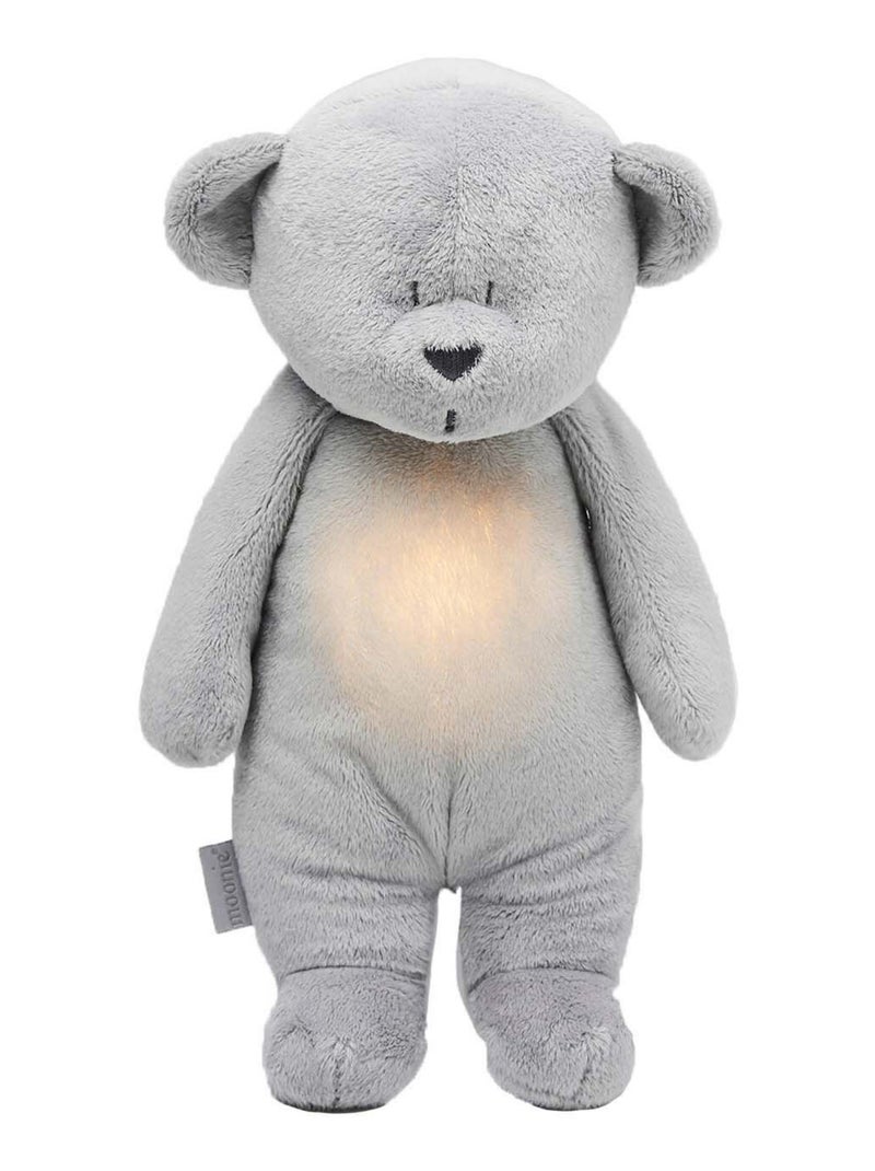 Veilleuse , l'ours douceur sons & lumières Moonie Gris - Kiabi