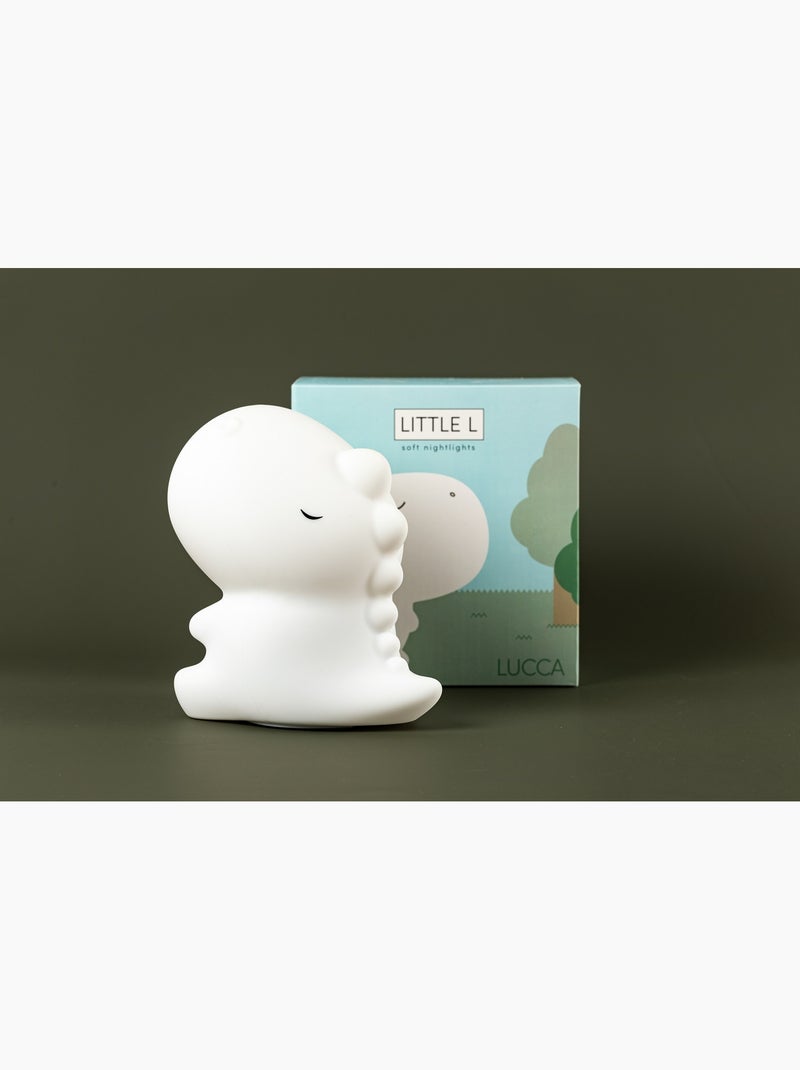 Veilleuse Lucca Dino avec télécommande Blanc - Kiabi