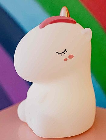 Veilleuse lumineuse avec télécommande, Licorne Little L