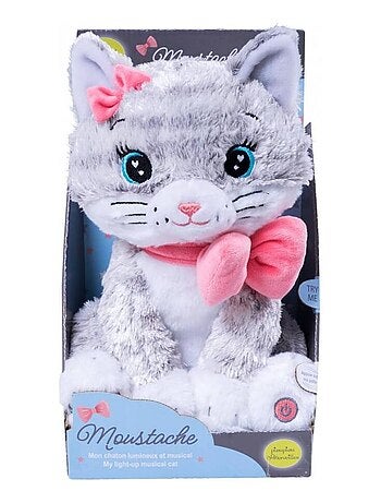Veilleuse Moustache - Mon chaton lumineux et musical