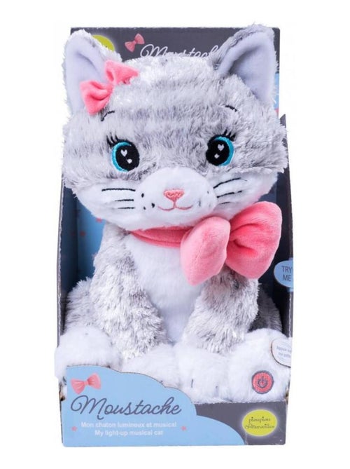 Veilleuse Moustache - Mon chaton lumineux et musical - Kiabi Veilleuse Moustache - Mon chaton lumineux et musical - Kiabi