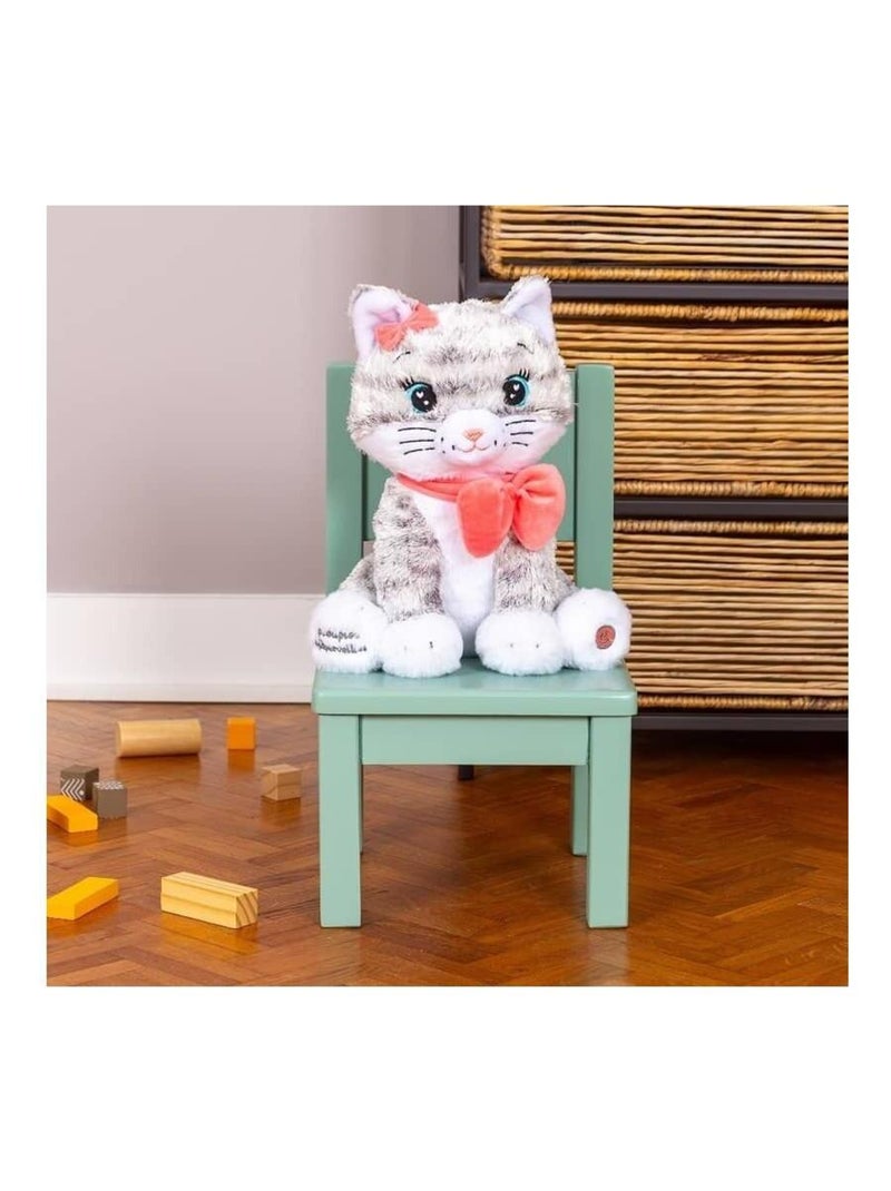 Veilleuse Moustache - Mon chaton lumineux et musical Gris - Kiabi