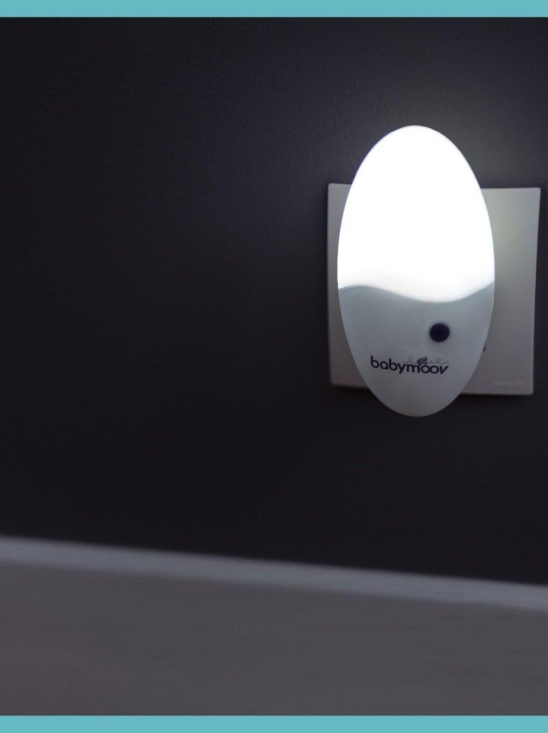 Veilleuse murale LED Eco-consommation, Universelle 'Babymoov Blanc - Kiabi