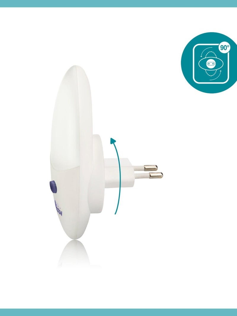 Veilleuse murale LED Eco-consommation, Universelle 'Babymoov Blanc - Kiabi